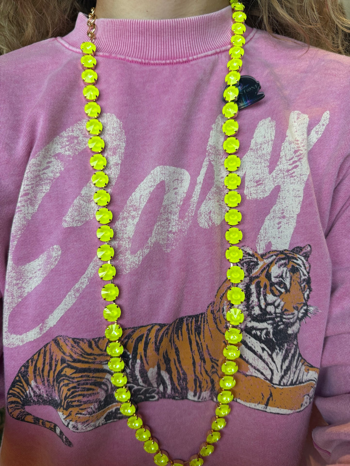 WETSTONE: lemon drop  Sabine Necklace