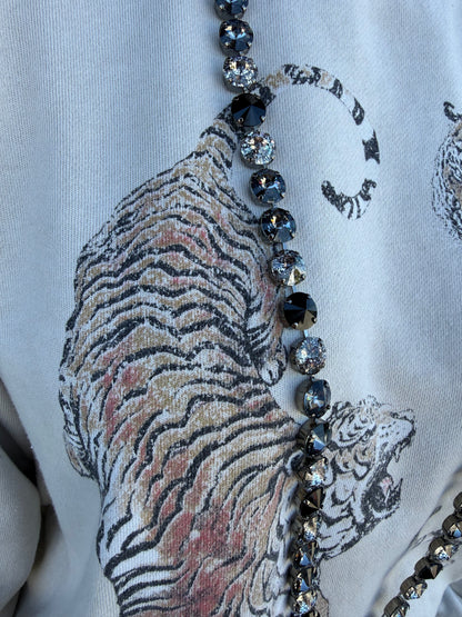 WETSTONE:  Black Tie Glitz Sabine Necklace