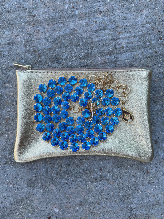 WETSTONE:  Blue Razz Sabine Necklace