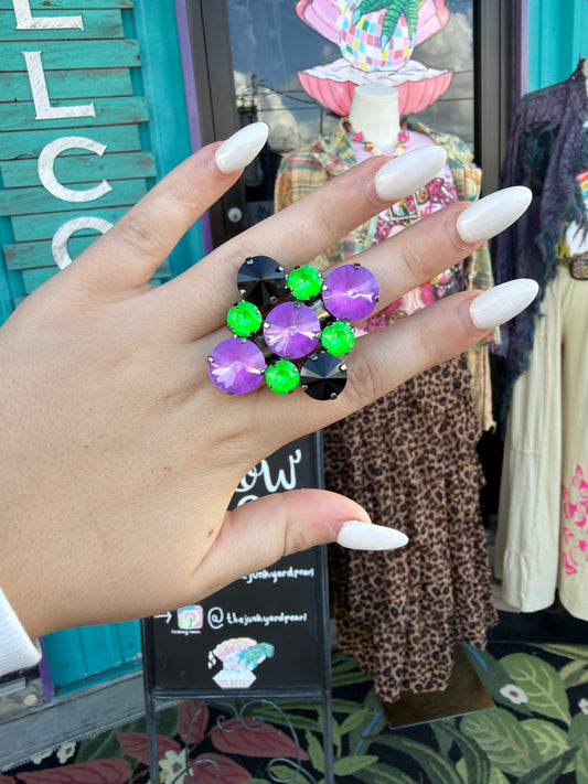 WETSTONE: Poison Potion lily pad Ring