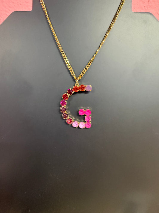 MONOGRAM G NECKLACE