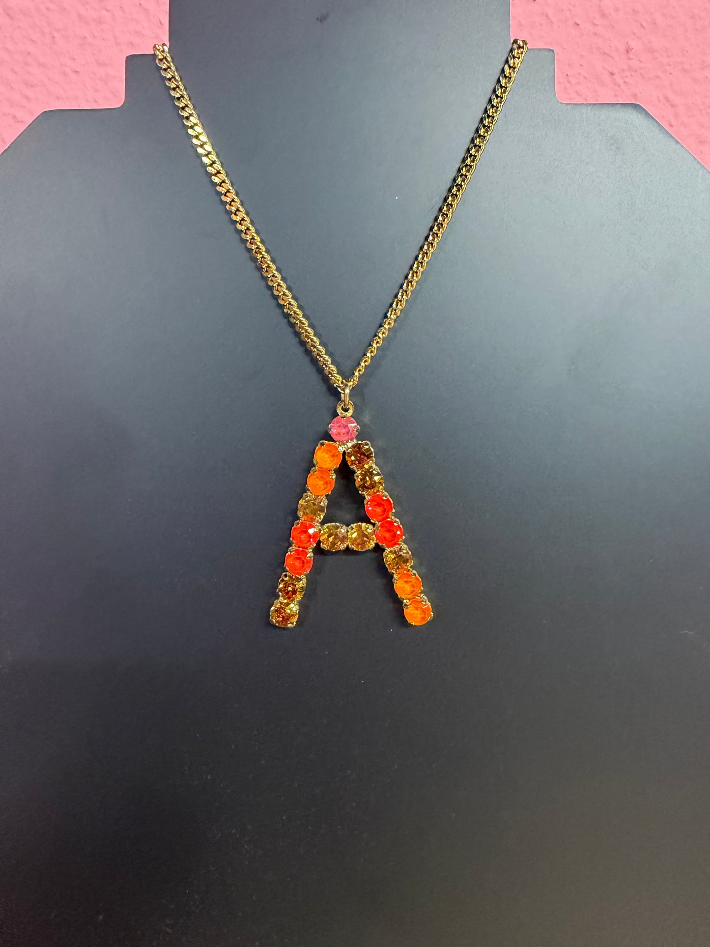 MONOGRAM A NECKLACE