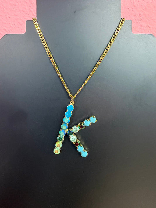 MONOGRAM K NECKLACE