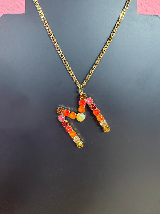 MONOGRAM M NECKLACE