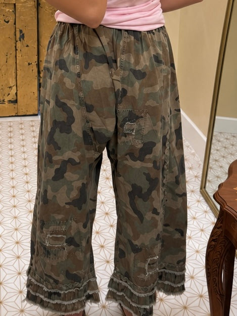 Garden Romance- Camo Hidden Trails Bloomers