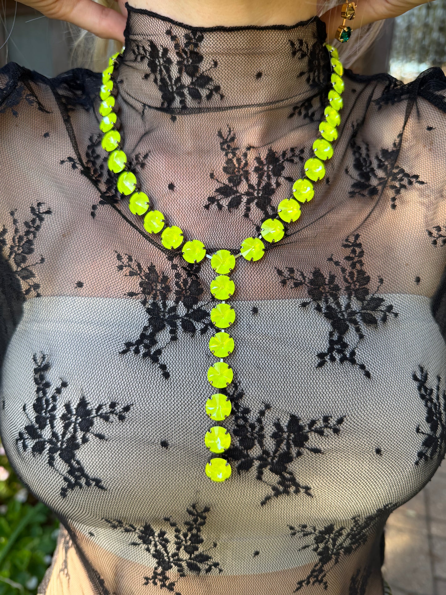 WetStone: Electric Yellow Mini lariat