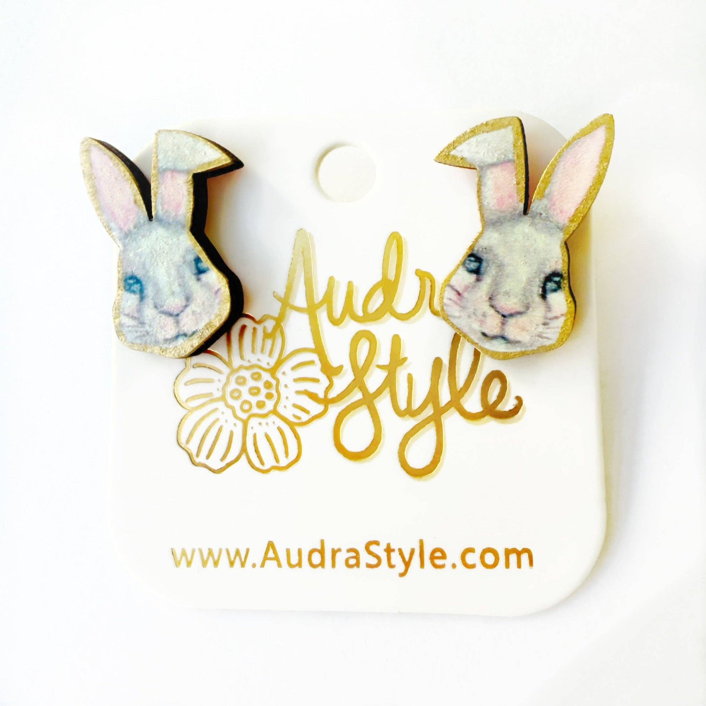 Floppy Ear Bunny Stud