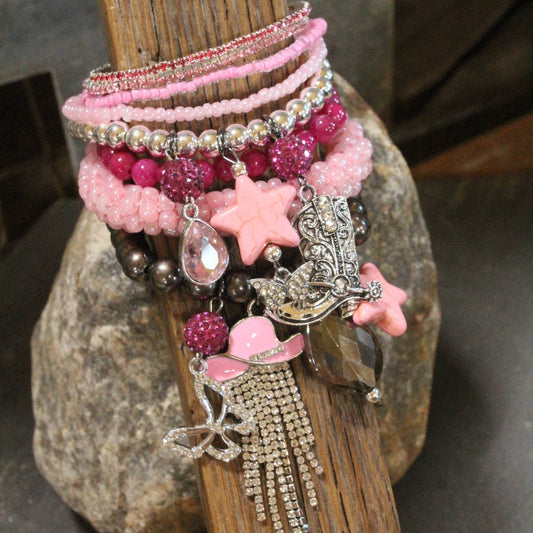 Dollywood Here We Come Charm'd Bracelet Set
