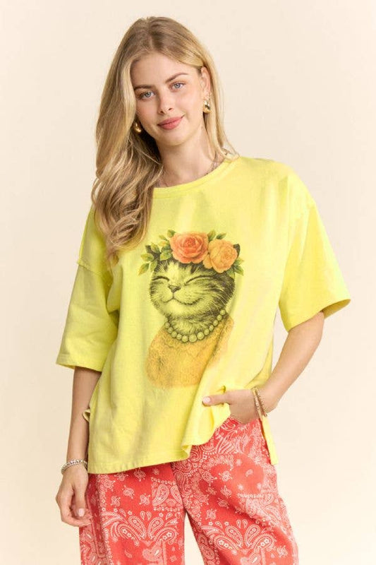 CROWNED KITTY T-SHIRT