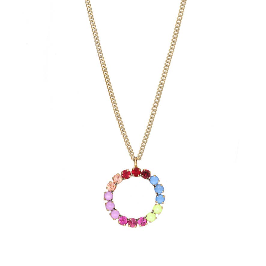 Monogram in Colors Necklace