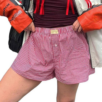Gingham Boxer Shorts