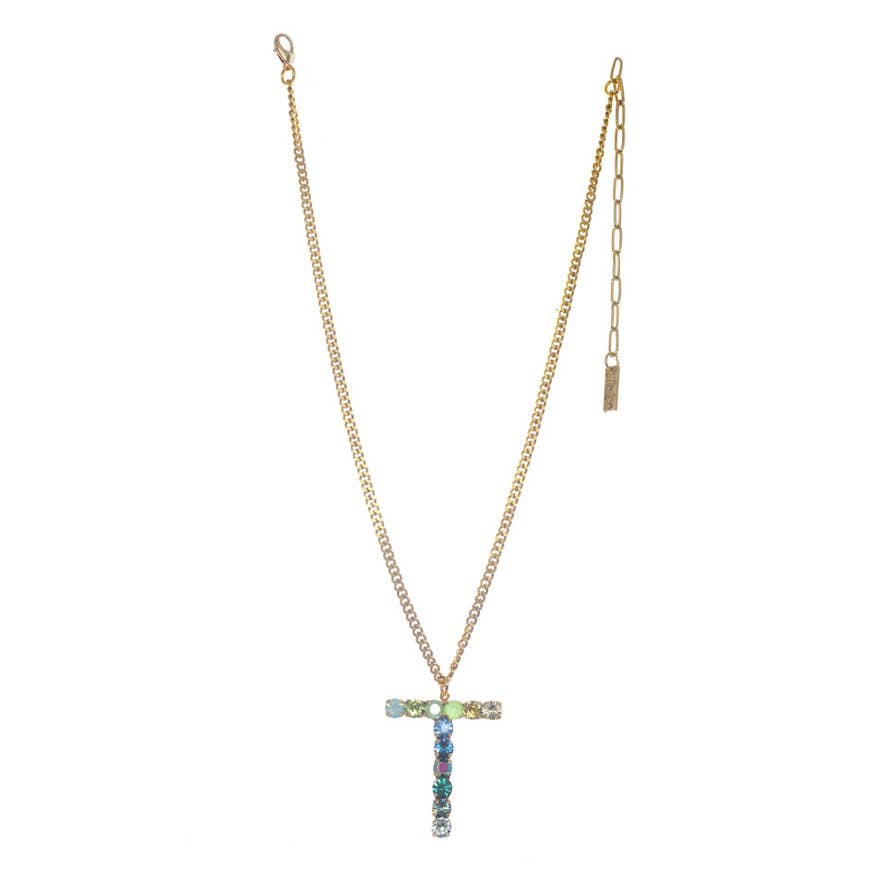 Monogram in Colors Necklace