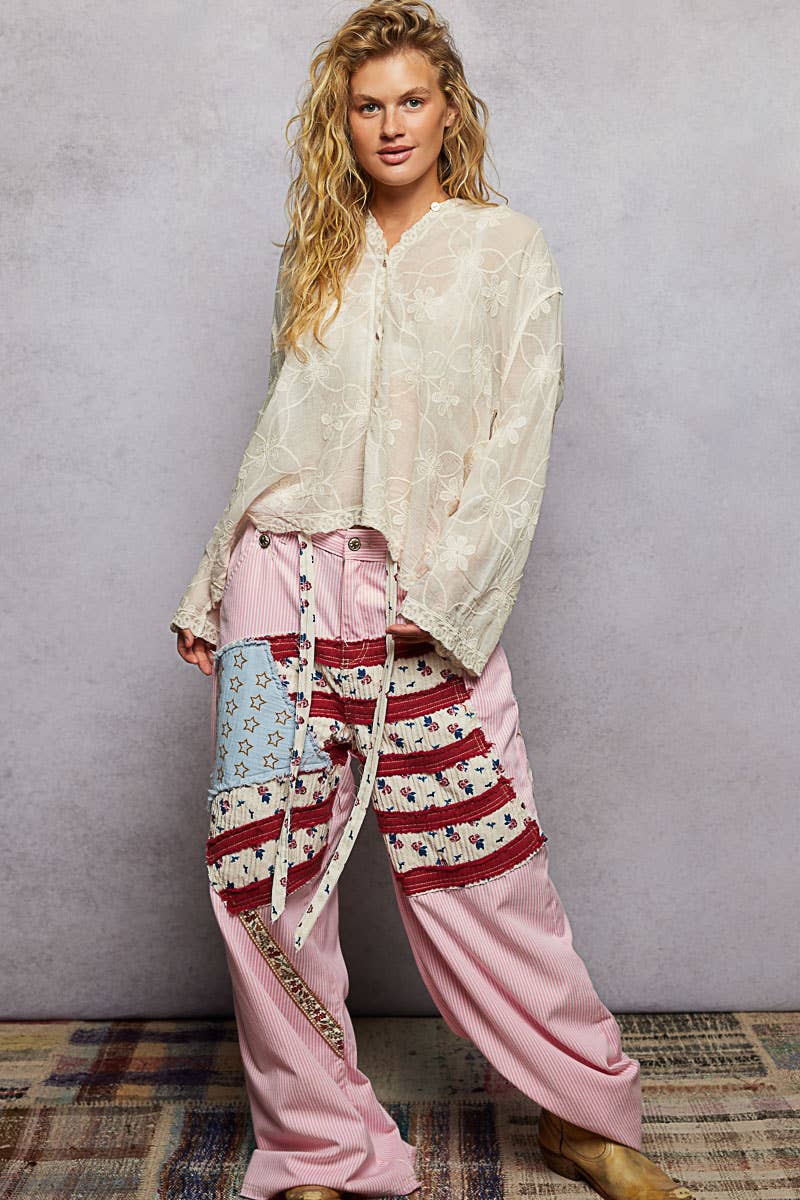 Boho Embroidered Linen Hooded Jacket