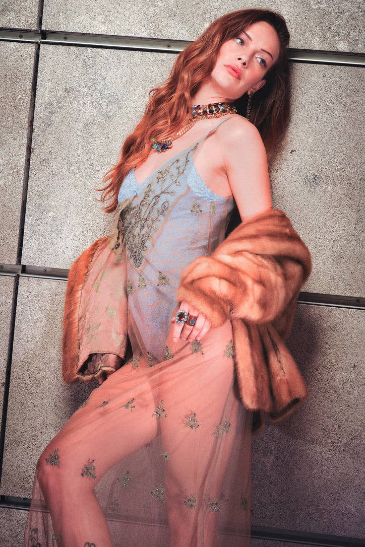 Mini Roddy Ring in Enamel Midnight Express