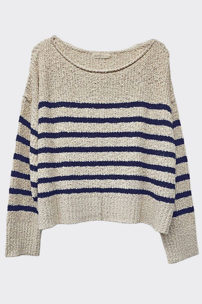 Striped Lightweight Sweater