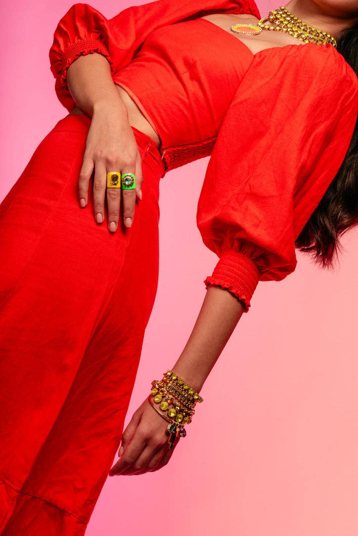 Jacci Ring in Enamel