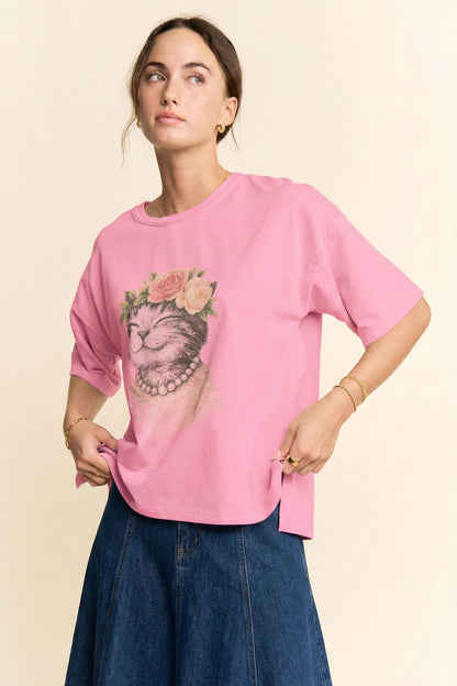 CROWNED KITTY T-SHIRT