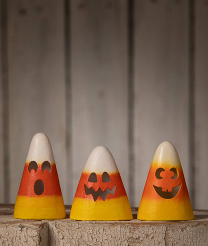 Scary Candy Corn Luminary