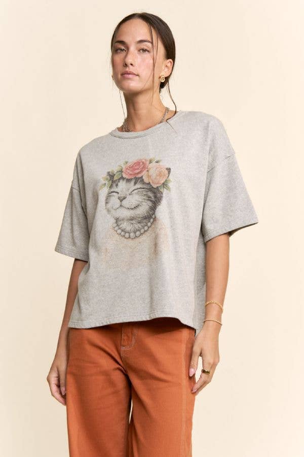 CROWNED KITTY T-SHIRT