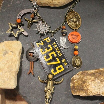 Travel Time In Texas Layered Necklace