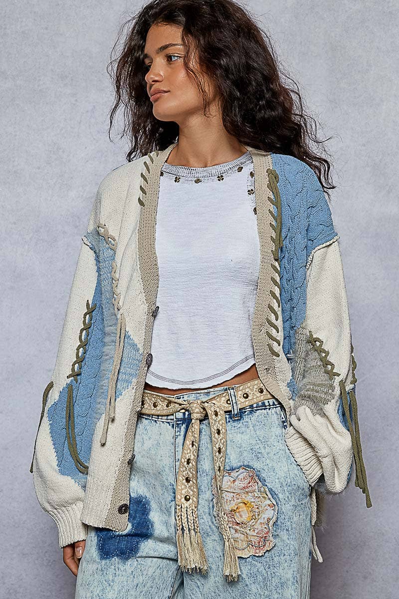 Morocco Studded Tassel Waist Belt