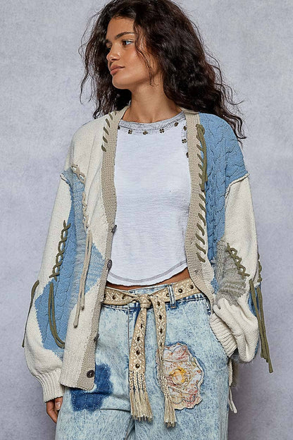 Morocco Studded Tassel Waist Belt