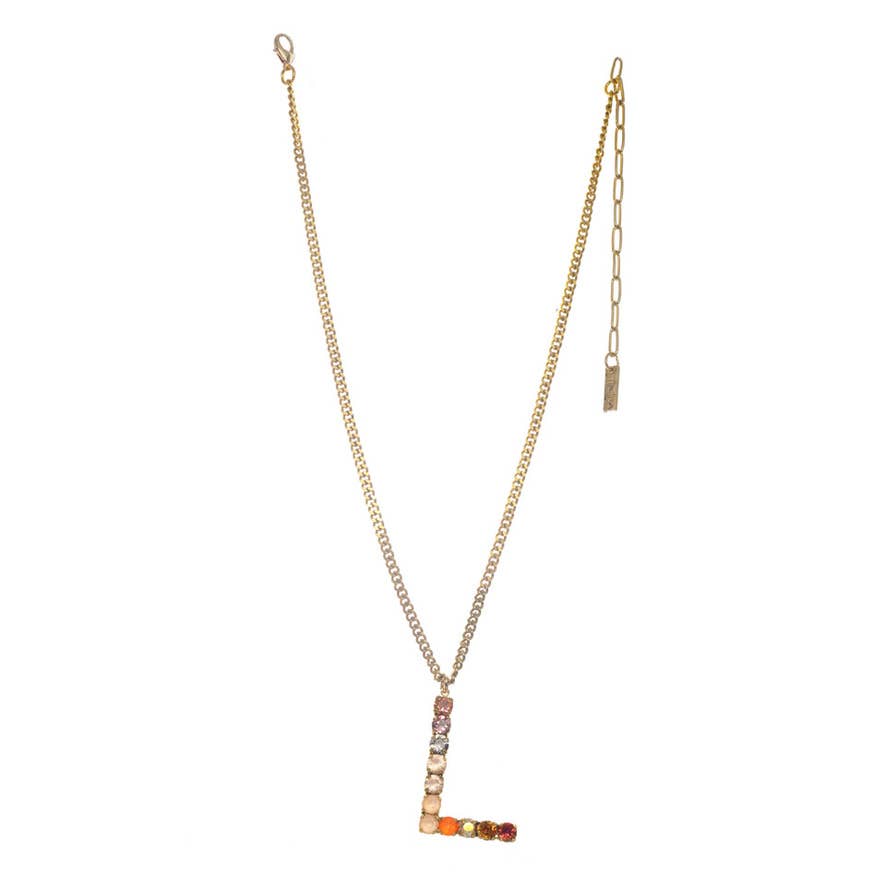 Monogram in Colors Necklace