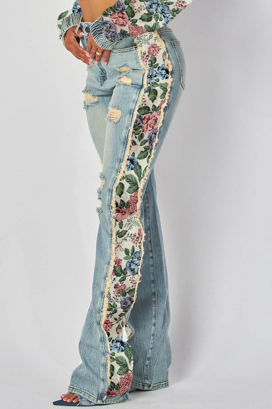 Tapestry Denim Jeans