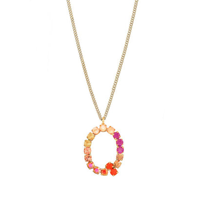Monogram in Colors Necklace