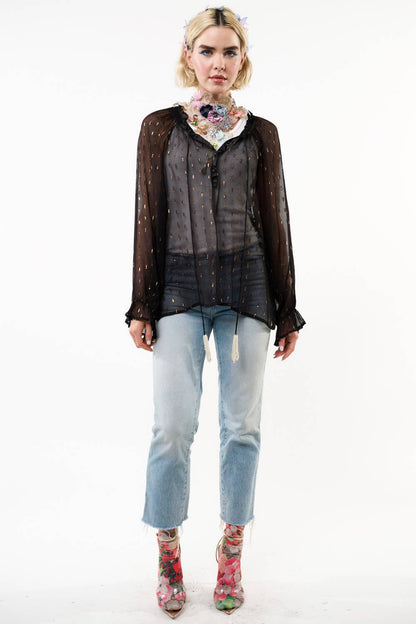 Black Maven Blouse