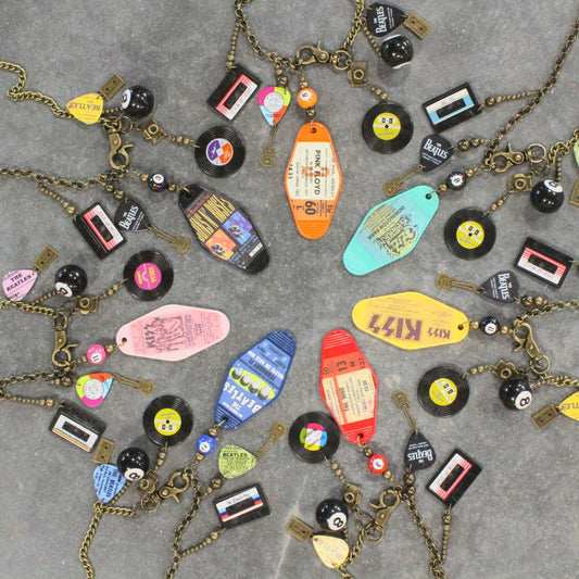 I Love Rock N Roll Charm'd Necklace