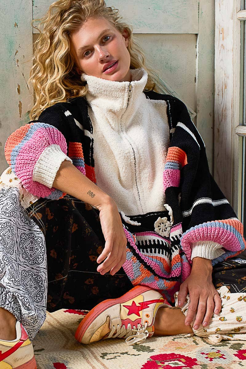 Take Me To Colorado Half Zip Sweater