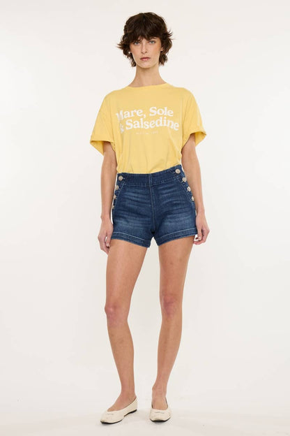 HIGH RISE SAILOR SHORTS