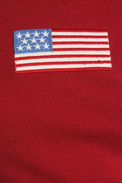 SHORT SLEEVE USA T-SHIRT