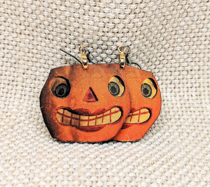 Pumpkin Earrings