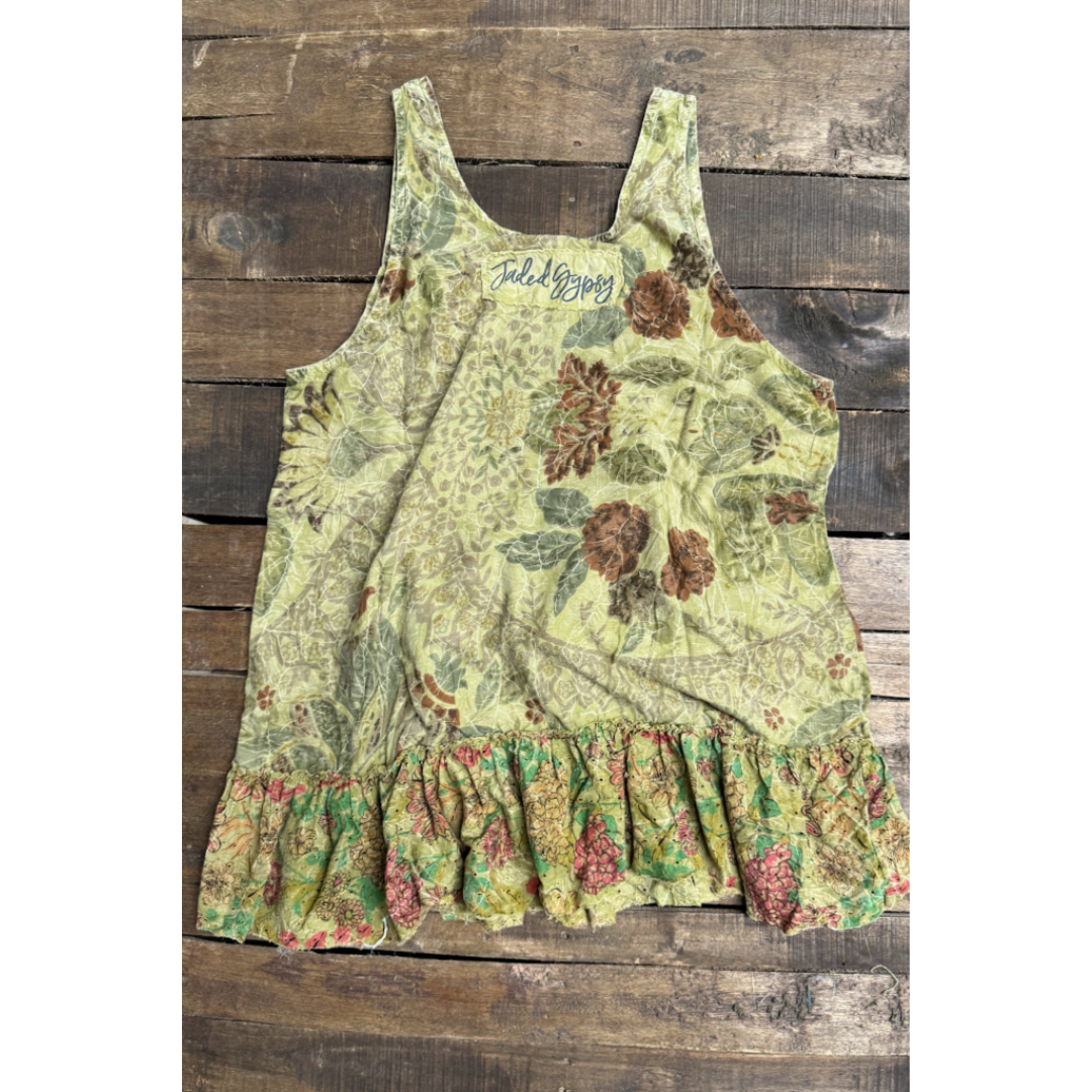 Fields of Dreams Tank Top - Moss
