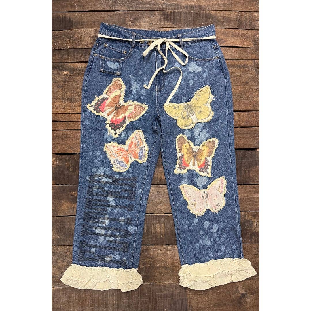 Flutter Sky Jeans