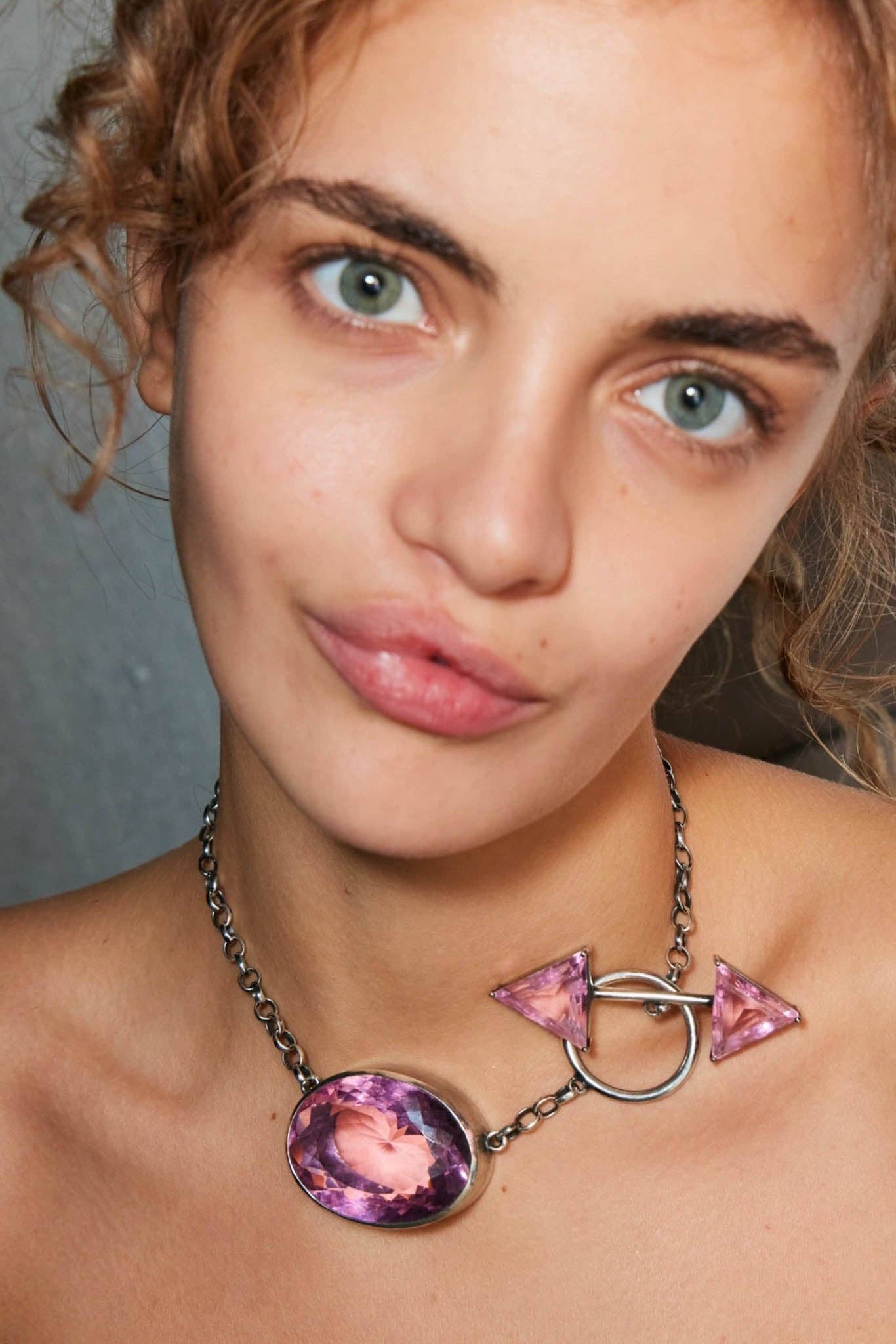 Colossus Toggle Choker in Azalea Pink