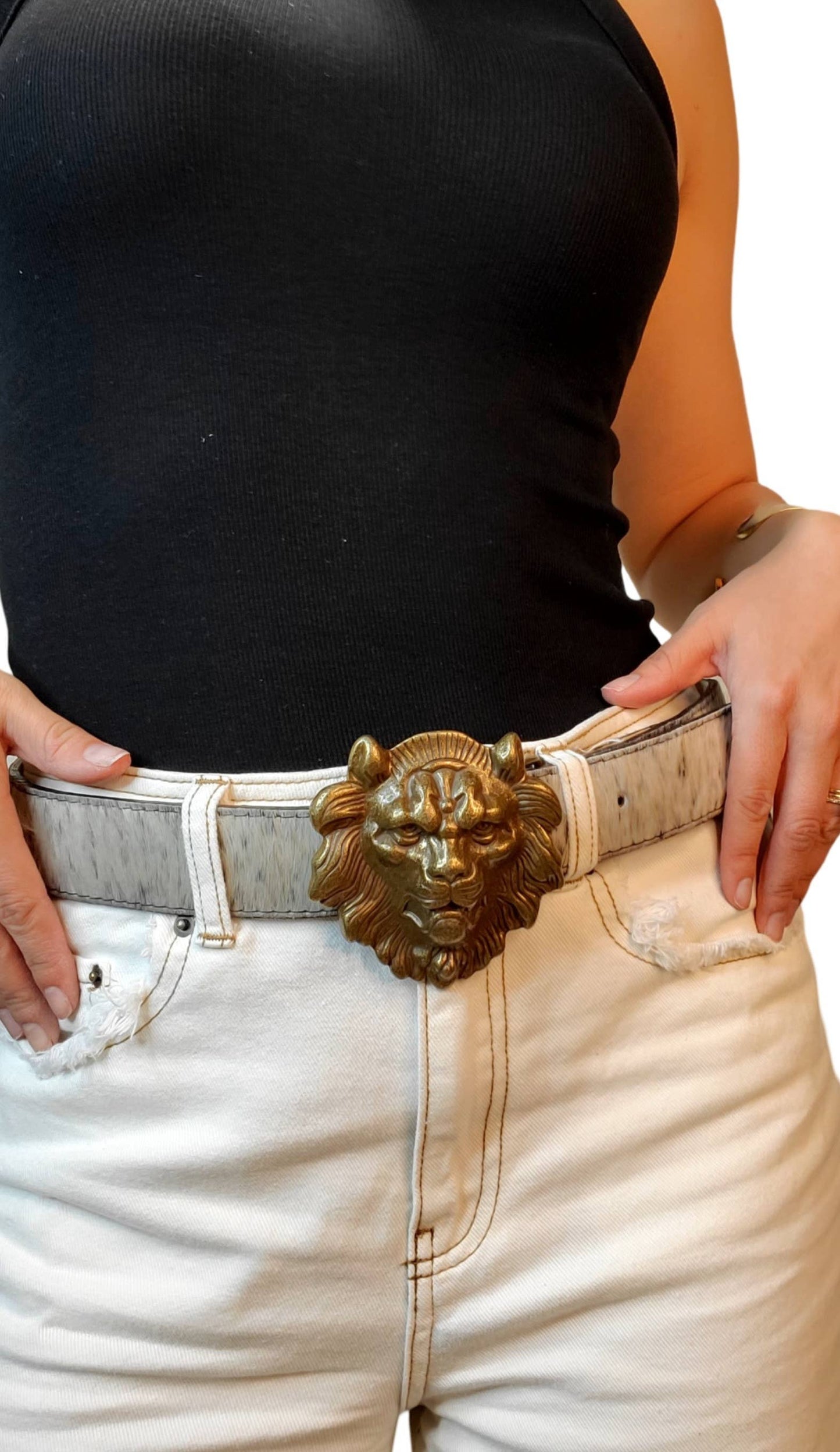 Lion Head Belt Buckle