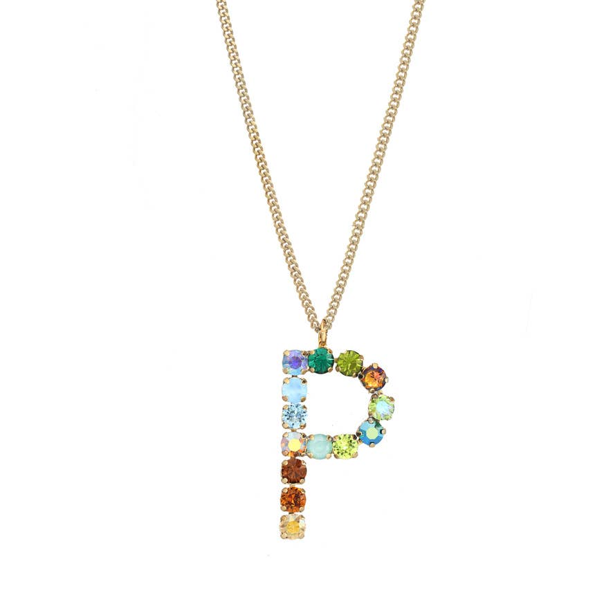 Monogram in Colors Necklace