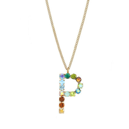 Monogram in Colors Necklace