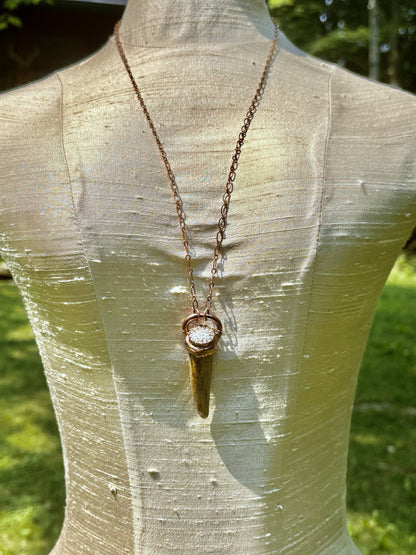 Real Antler Tip Necklace
