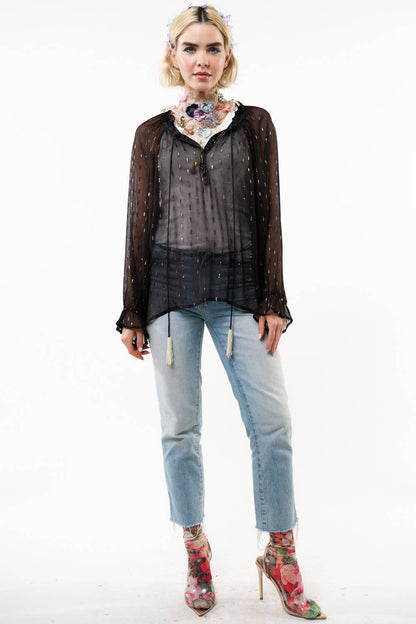 Black Maven Blouse