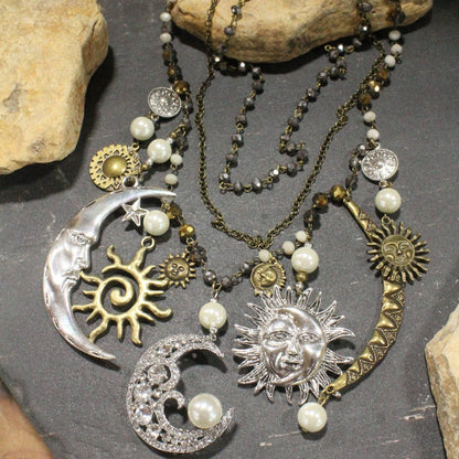 I See The Moon Charm'd Necklace
