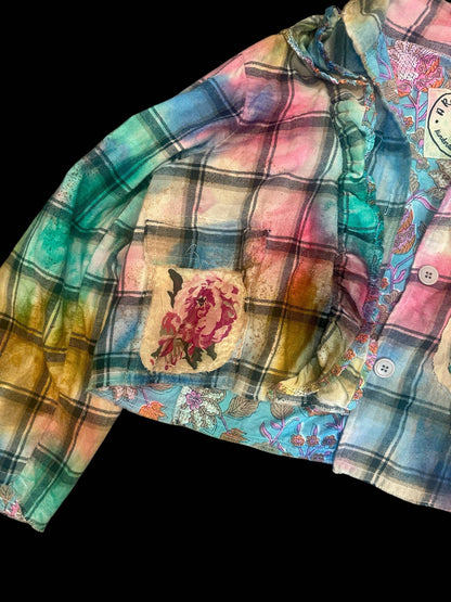 Rose Plaid Jacket