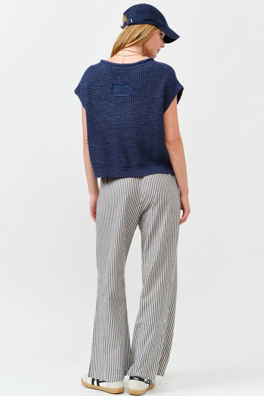 Striped Wide Leg Pants