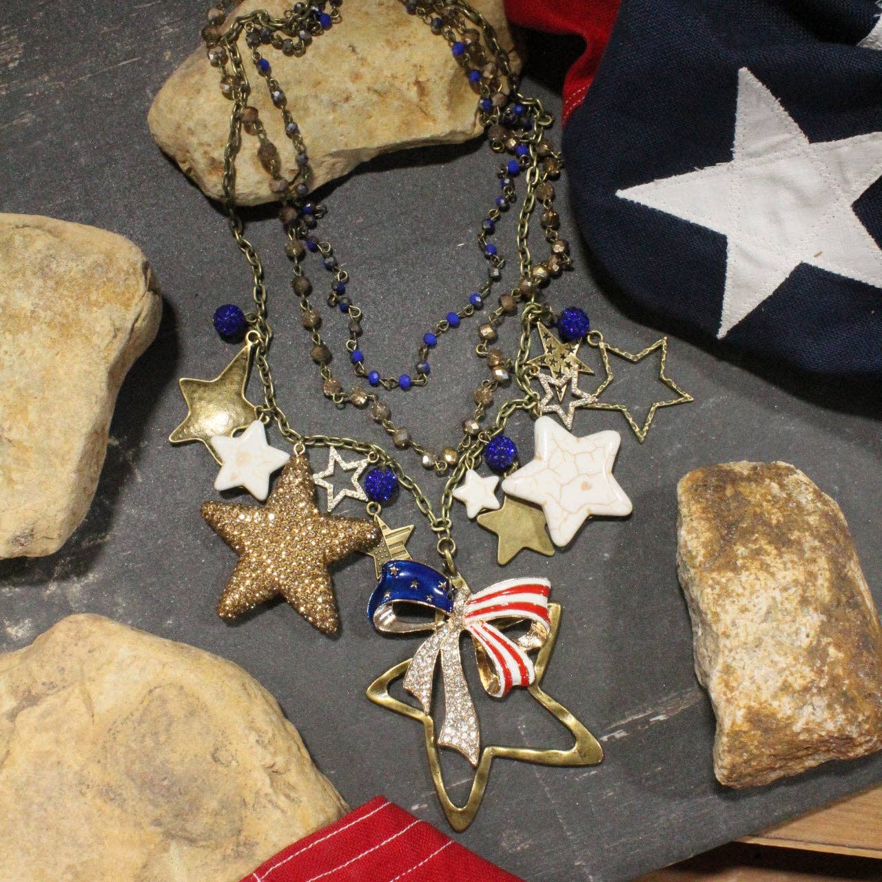 Celebration Time USA Charm'd Necklace