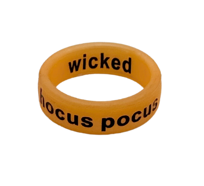 Flip Reversible hocus pocus and wicked ring