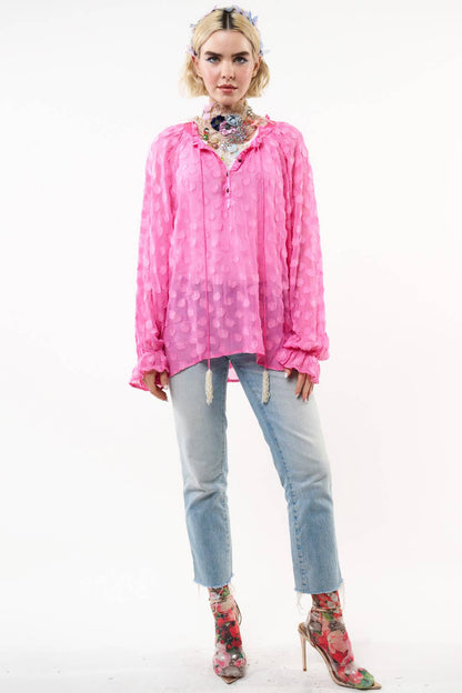 Hot Pink Maven Blouse