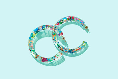 Confetti Hoop Earring Assortment